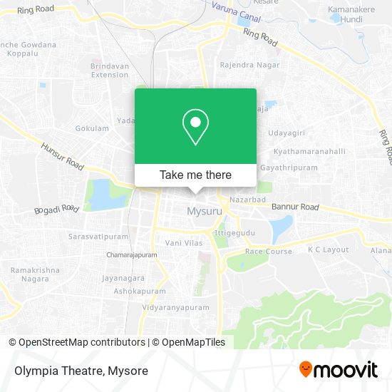 Olympia Theatre map