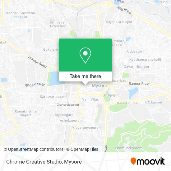 Chrome Creative Studio map
