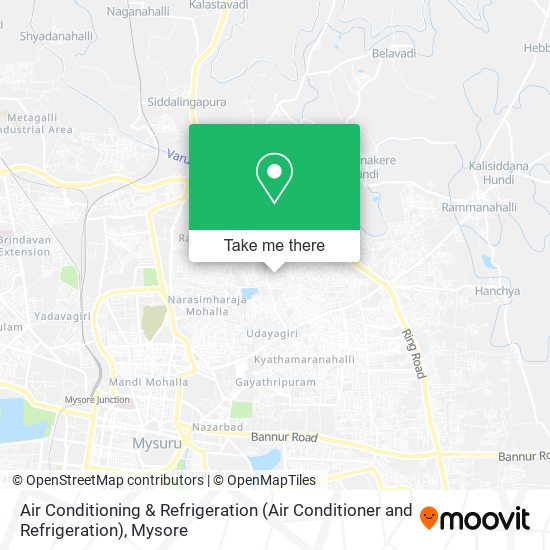 Air Conditioning & Refrigeration (Air Conditioner and Refrigeration) map