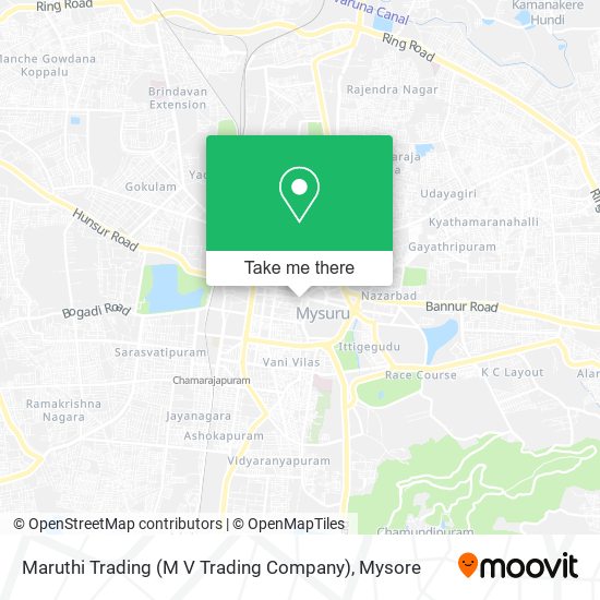 Maruthi Trading (M V Trading Company) map