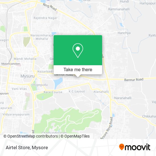Airtel Store map