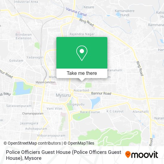 Police Officiers Guest House map