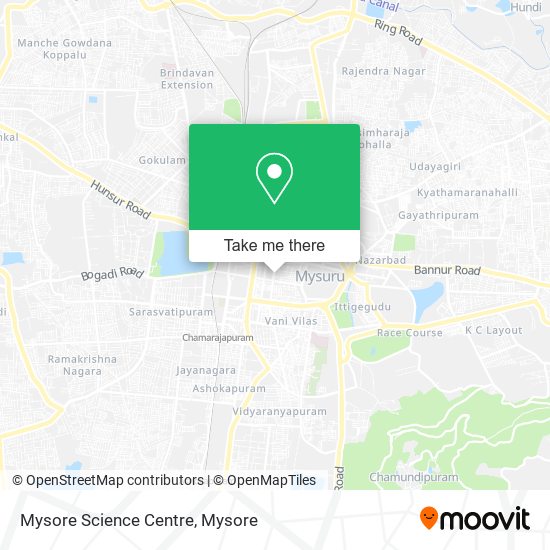 Mysore Science Centre map