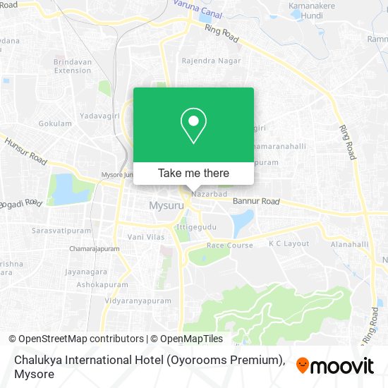 Chalukya International Hotel (Oyorooms Premium) map