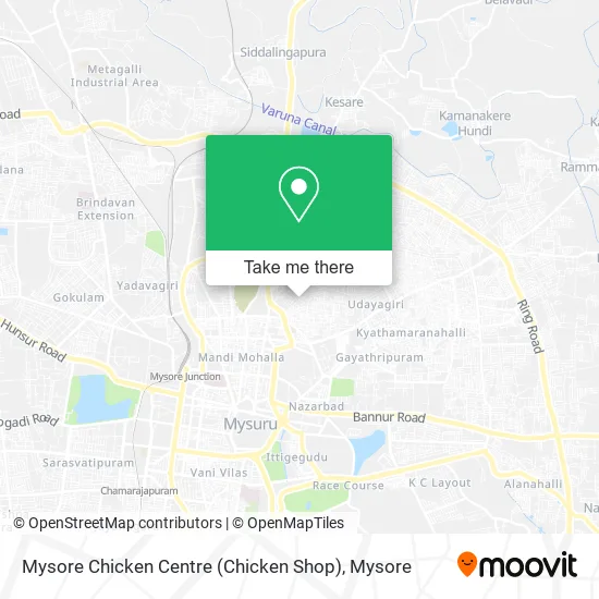 Mysore Chicken Centre (Chicken Shop) map
