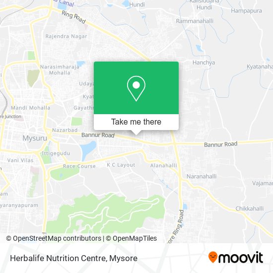 Herbalife Nutrition Centre map