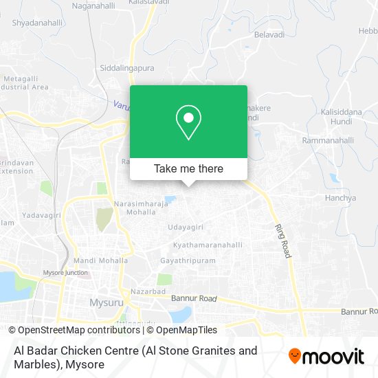 Al Badar Chicken Centre (Al Stone Granites and Marbles) map