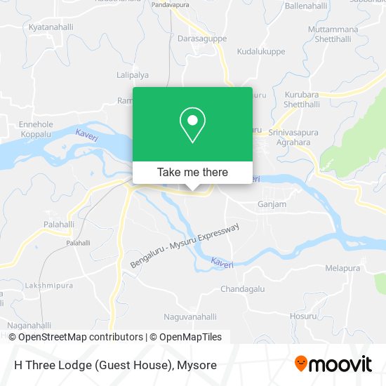 H Three Lodge (Guest House) map