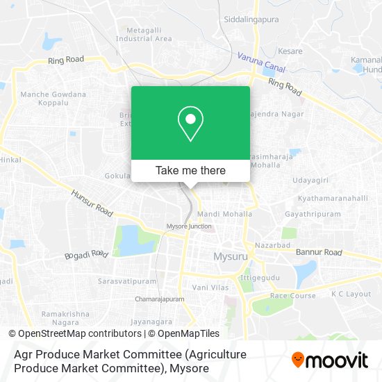 Agr Produce Market Committee map