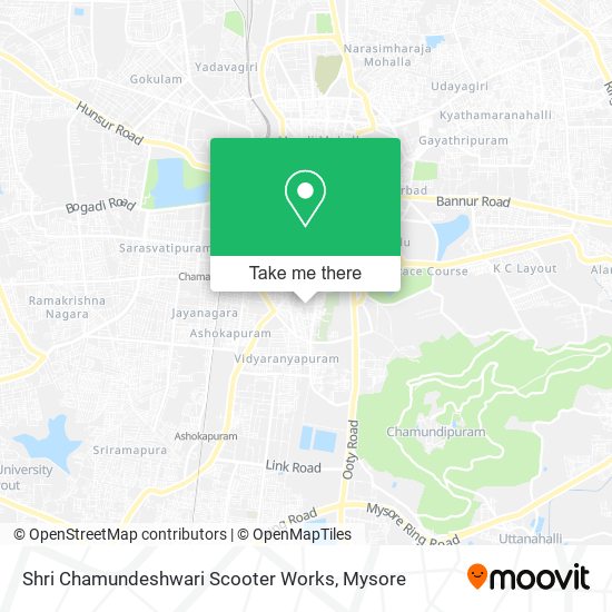 Shri Chamundeshwari Scooter Works map