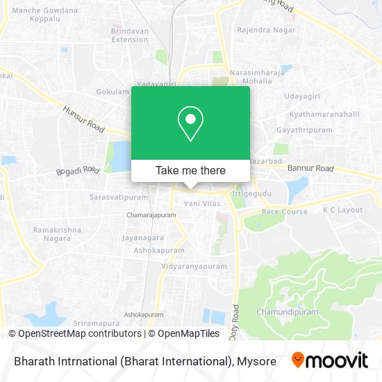 Bharath Intrnational (Bharat International) map