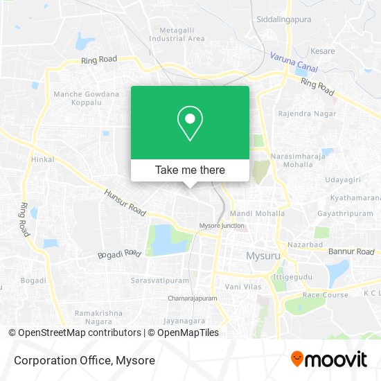 Corporation Office map