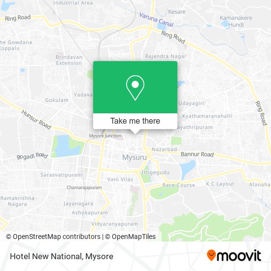 Hotel New National map