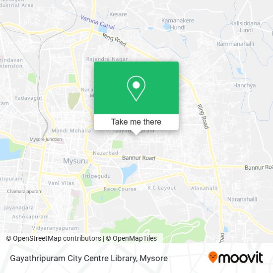 Gayathripuram City Centre Library map