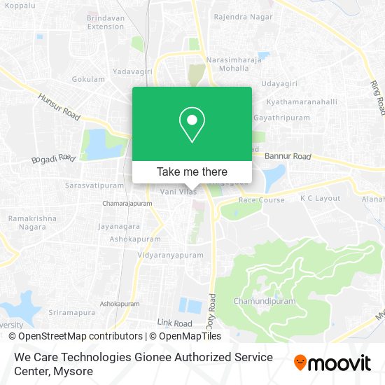 We Care Technologies Gionee Authorized Service Center map