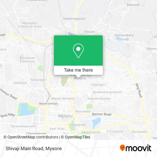 Shivaji Main Road map