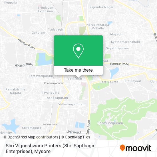 Shri Vigneshwara Printers (Shri Sapthagiri Enterprises) map