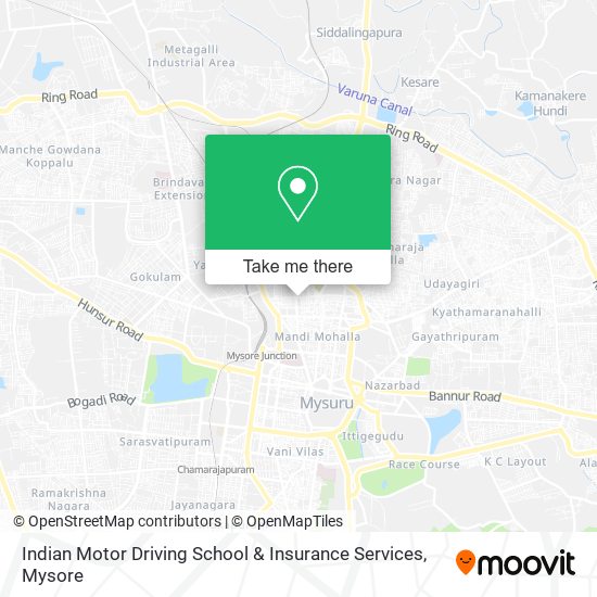 Indian Motor Driving School & Insurance Services map