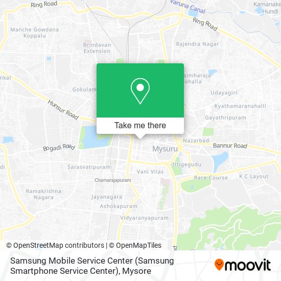 Samsung Mobile Service Center map