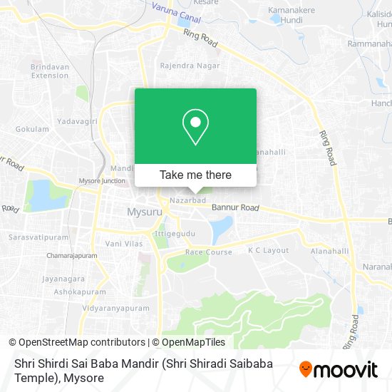 Shri Shirdi Sai Baba Mandir (Shri Shiradi Saibaba Temple) map