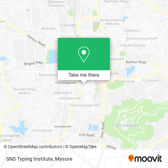 SNS Typing Institute map