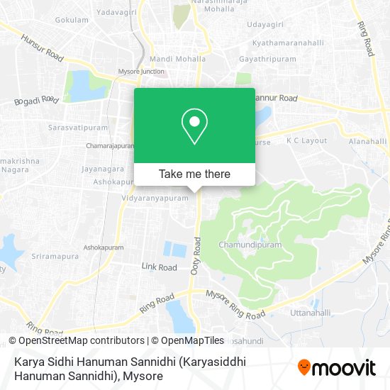 Karya Sidhi Hanuman Sannidhi (Karyasiddhi Hanuman Sannidhi) map