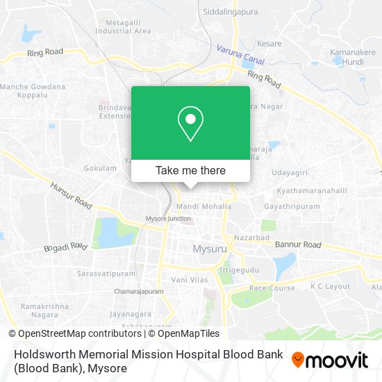 Holdsworth Memorial Mission Hospital Blood Bank map