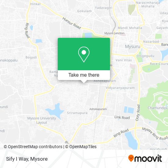 Sify I Way map