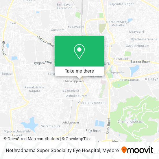 Nethradhama Super Speciality Eye Hospital map