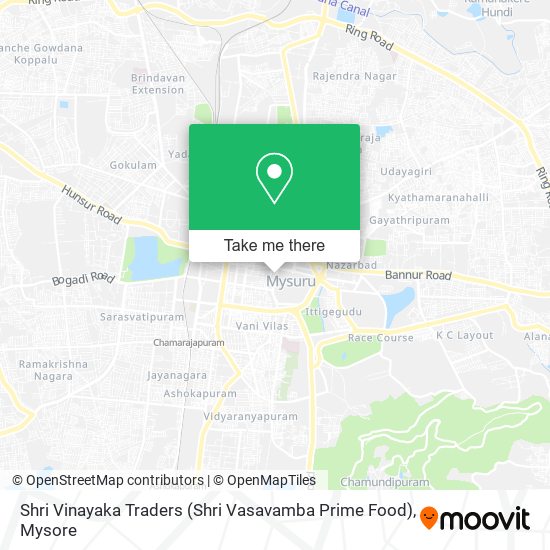 Shri Vinayaka Traders (Shri Vasavamba Prime Food) map