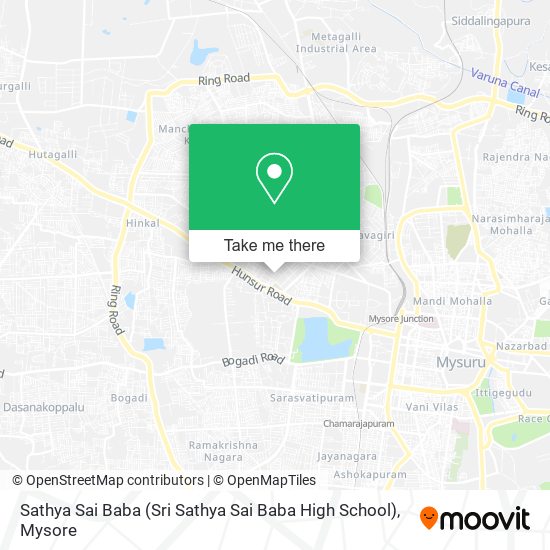Sathya Sai Baba (Sri Sathya Sai Baba High School) map