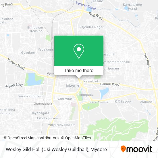 Wesley Gild Hall (Csi Wesley Guildhall) map