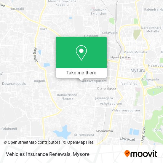 Vehicles Insurance Renewals map