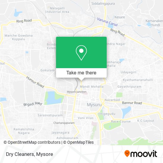 Dry Cleaners map