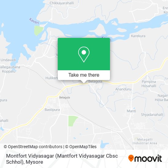 Montfort Vidyasagar (Mantfort Vidyasagar Cbsc Schhol) map