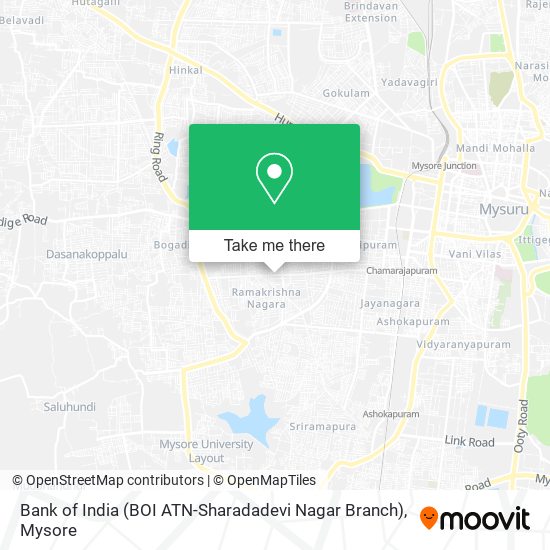 Bank of India (BOI ATN-Sharadadevi Nagar Branch) map