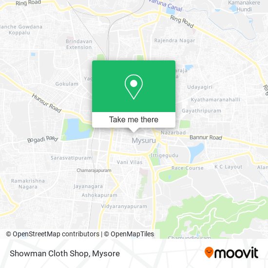 Showman Cloth Shop map