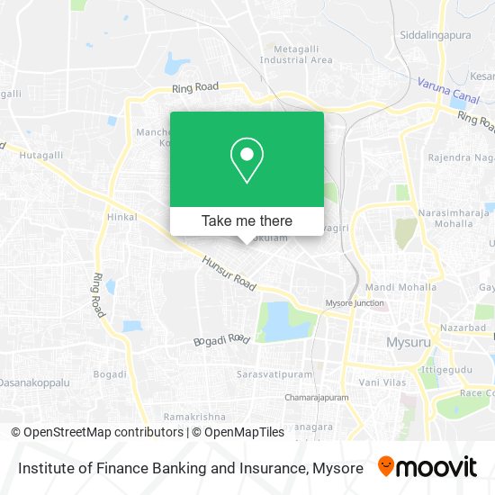 Institute of Finance Banking and Insurance map