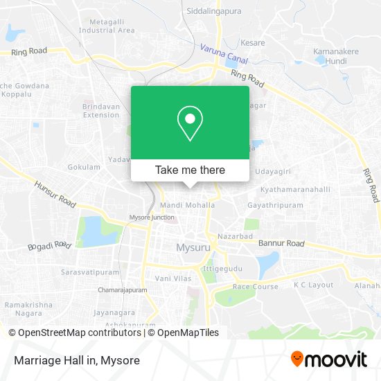 Marriage Hall in map