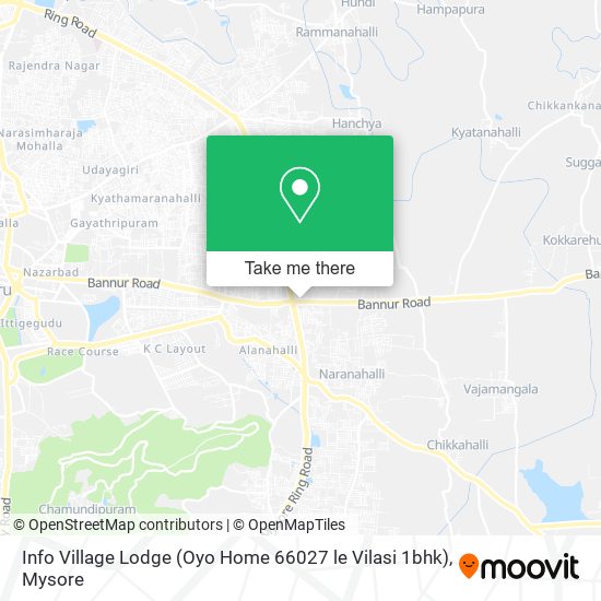 Info Village Lodge (Oyo Home 66027 le Vilasi 1bhk) map