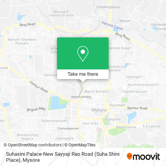 Suhasini Palace-New Sayyaji Rao Road (Suha Shini Place) map