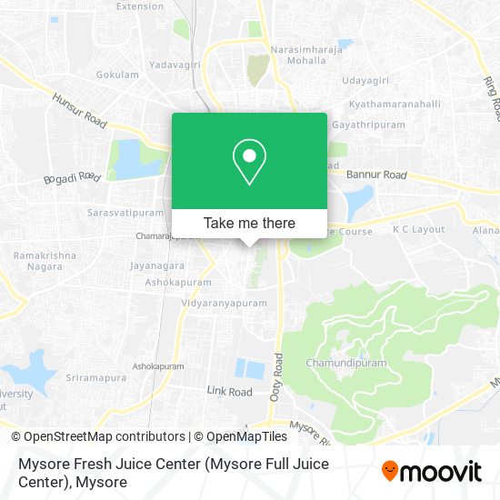 Mysore Fresh Juice Center map