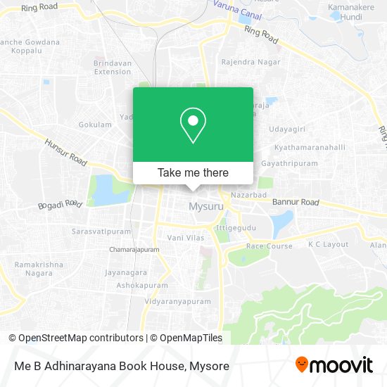 Me B Adhinarayana Book House map