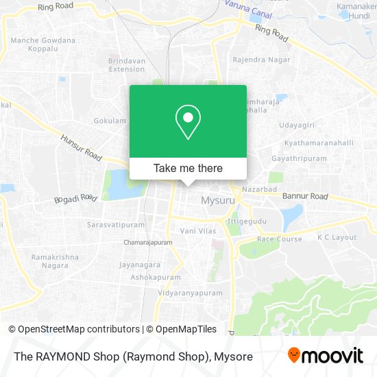 The RAYMOND Shop (Raymond Shop) map