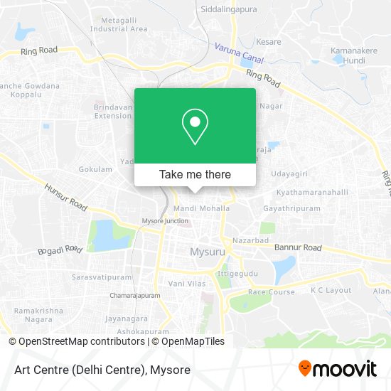 Art Centre (Delhi Centre) map