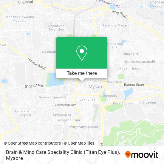 Brain & Mind Care Speciality Clinic (Titan Eye Plus) map