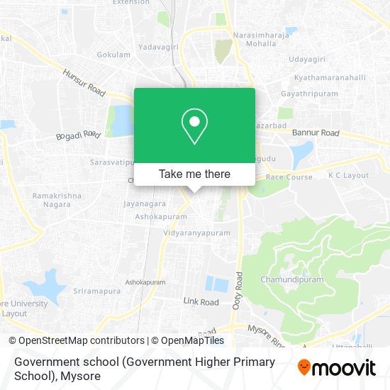 Government school (Government Higher Primary School) map