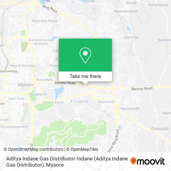Aditya Indane Gas Distributor-Indane map