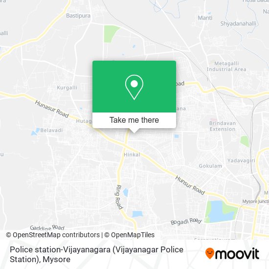 Police station-Vijayanagara (Vijayanagar Police Station) map