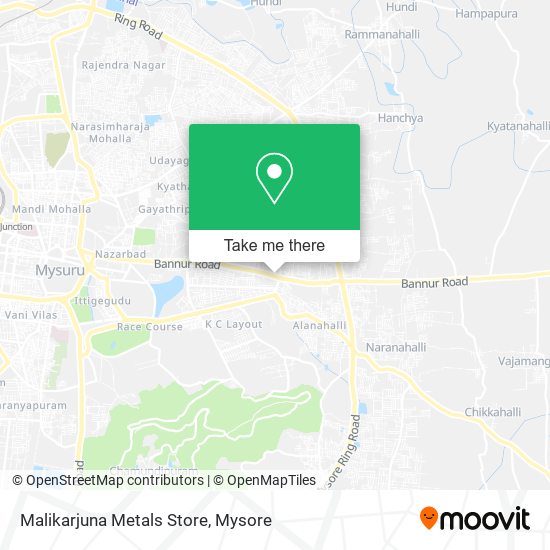 Malikarjuna Metals Store map